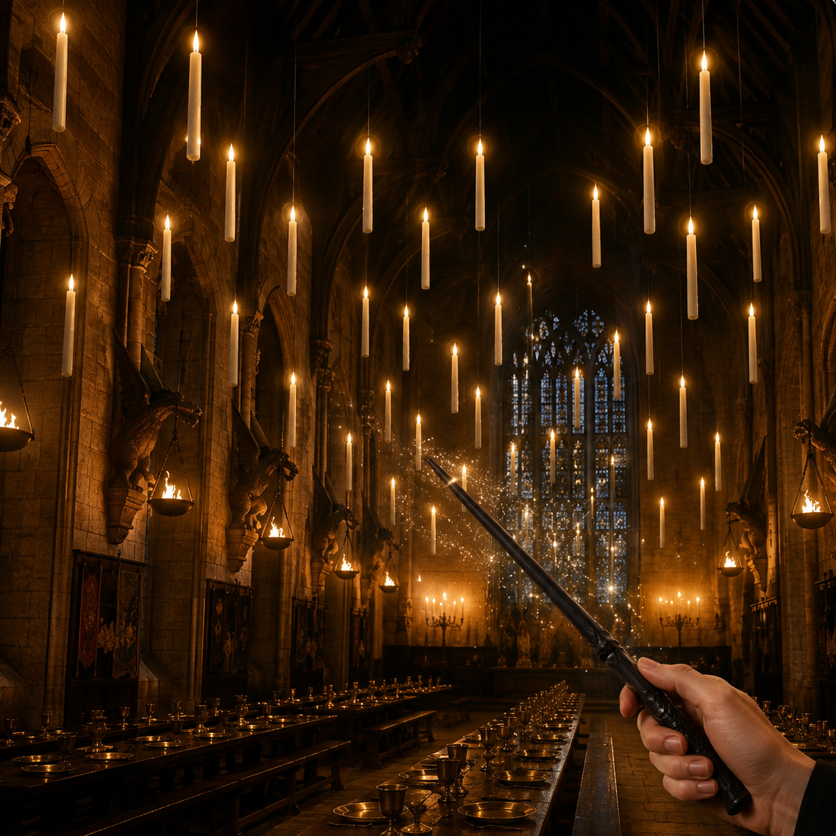 Hogwarts Floating Candles