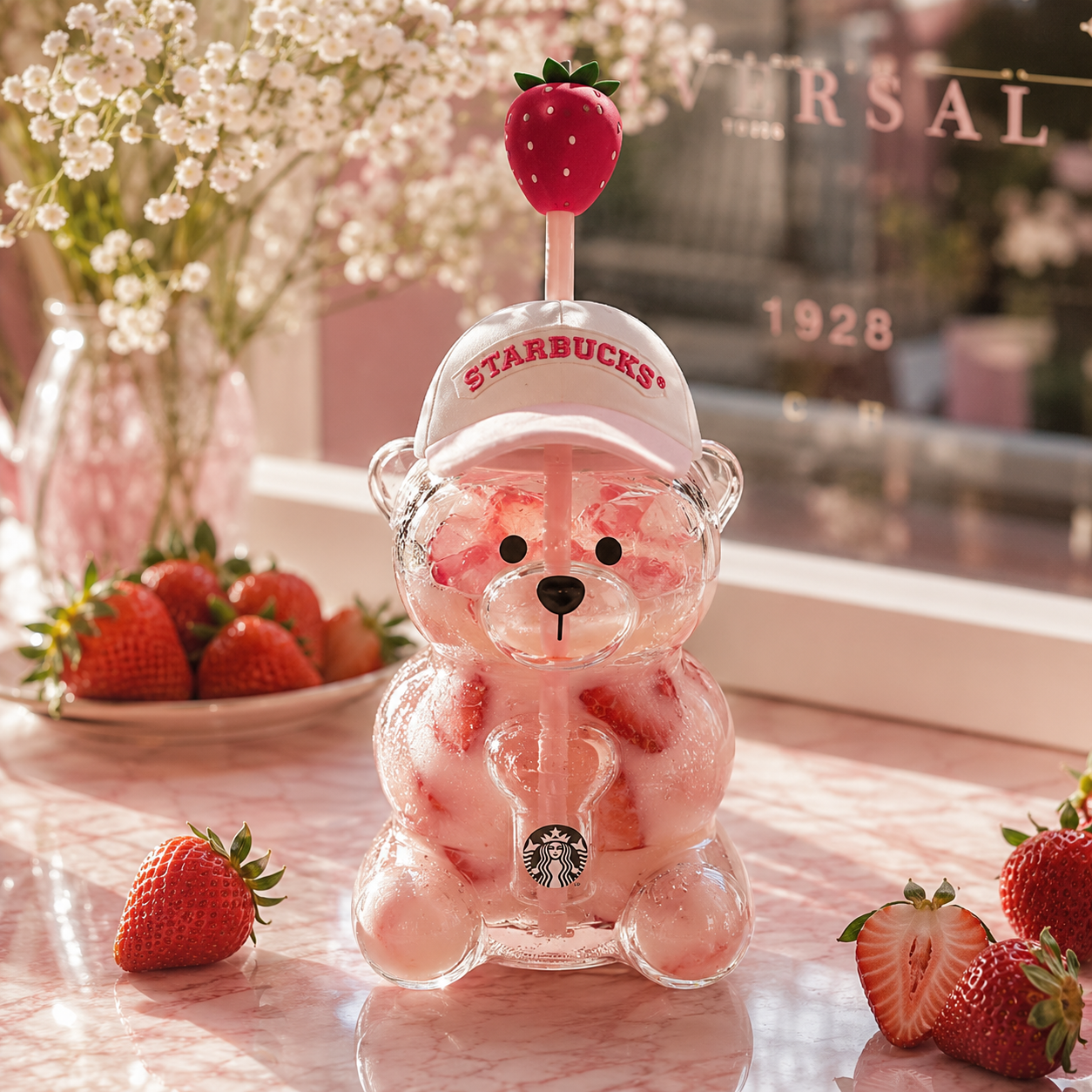 Strawberry Bear Cup