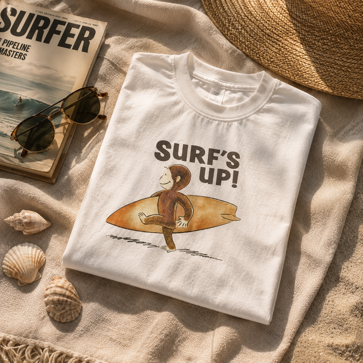 Curious George Tee
