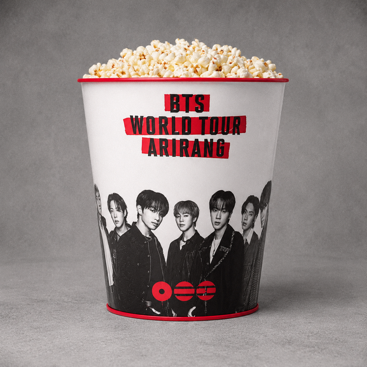 BTS Popcorn Bucket